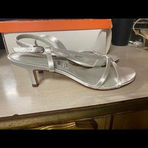 Silver Dyelights heels